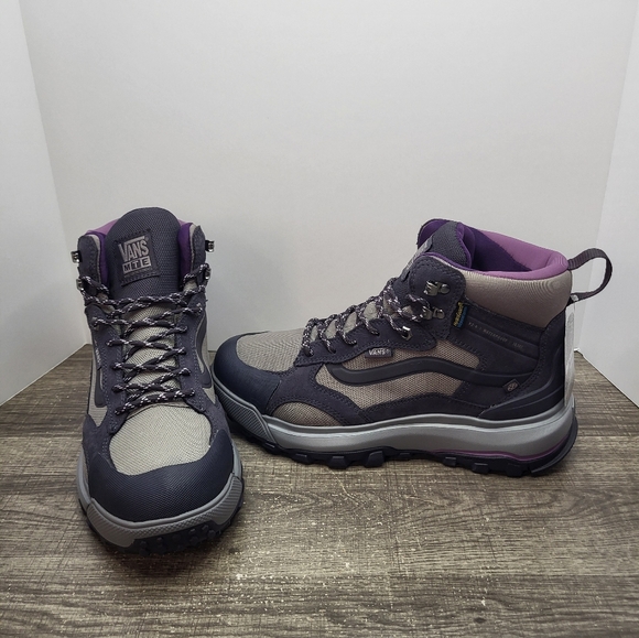 VANS Crestline GORE-TEX MTE Hiking Boots Men 8.5 Wms 10 Waterproof Dark Grey New main image 6